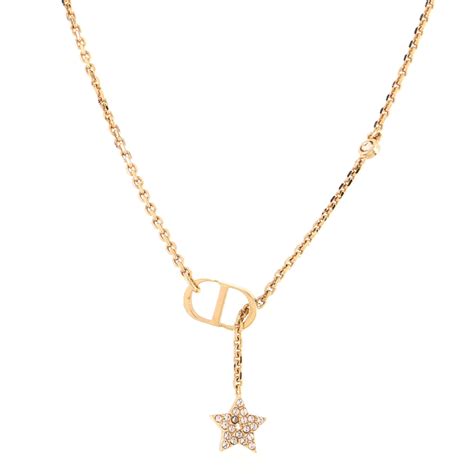 dior star necklace|christian dior necklace price.